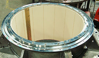 Rodamiento guía de turbina Thordon SXL